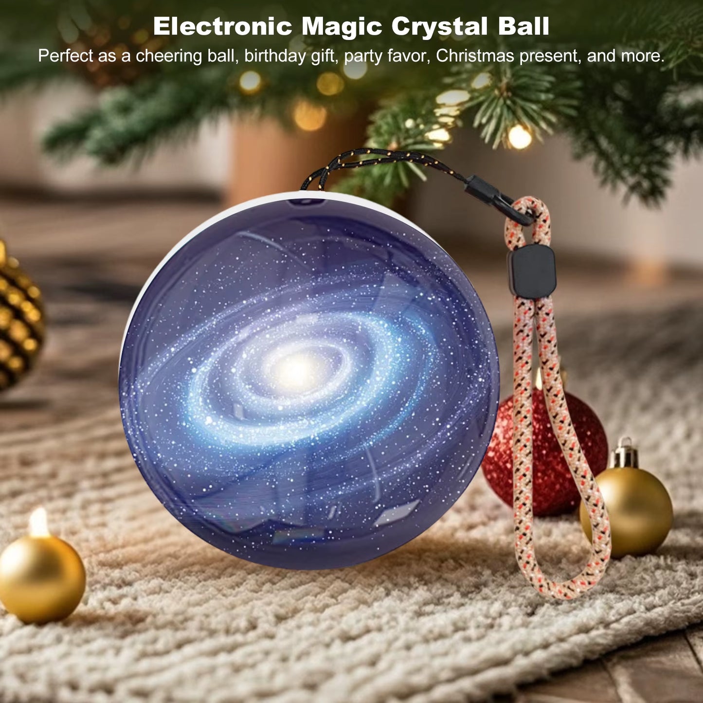 2.7 Inch Crystal Ball Video Player Upload Videos & Photos Digital Display WIFI Memory Orb Ball Creative Christmas Birthday Gifts
