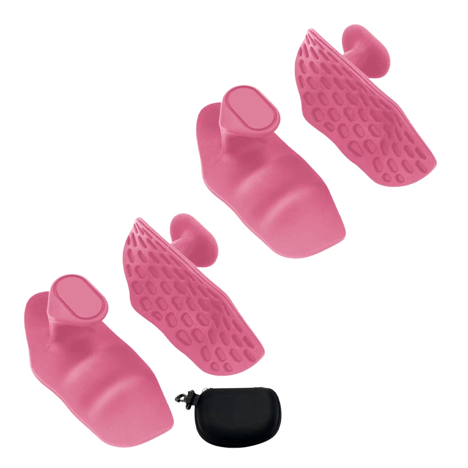 Silicone Hand Gripper Strengthener Forearm Gym Grips Fingerless Hand Grips Protection for Weight Lifting Gym Workout