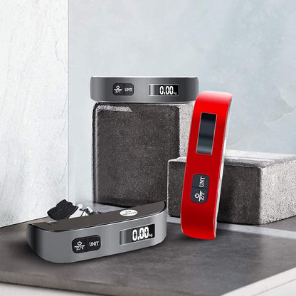 Travel Inspira Luggage Scale, Portable Digital Hanging Baggage Scale for Travel, Suitcase Weight Scale with Rubber Paint, 110 Pounds, Battery Included