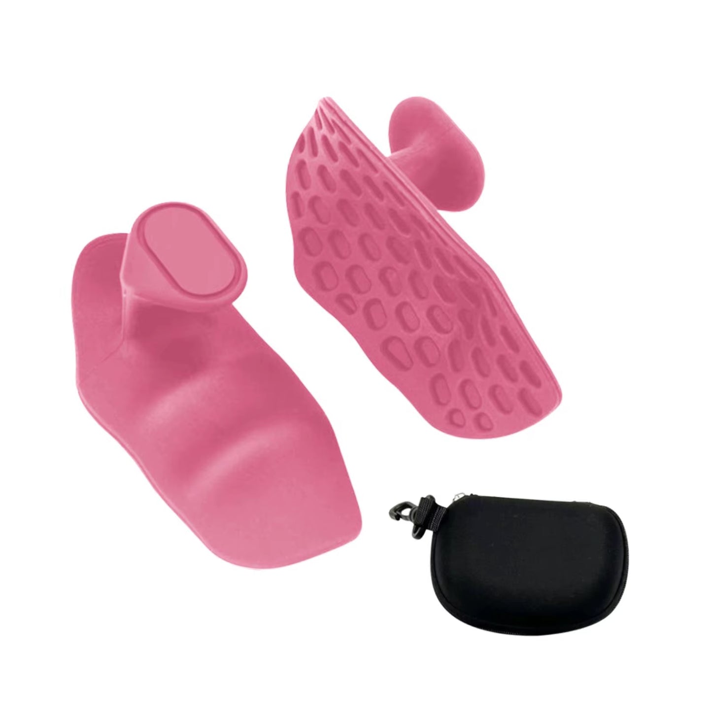 Silicone Hand Gripper Strengthener Forearm Gym Grips Fingerless Hand Grips Protection for Weight Lifting Gym Workout