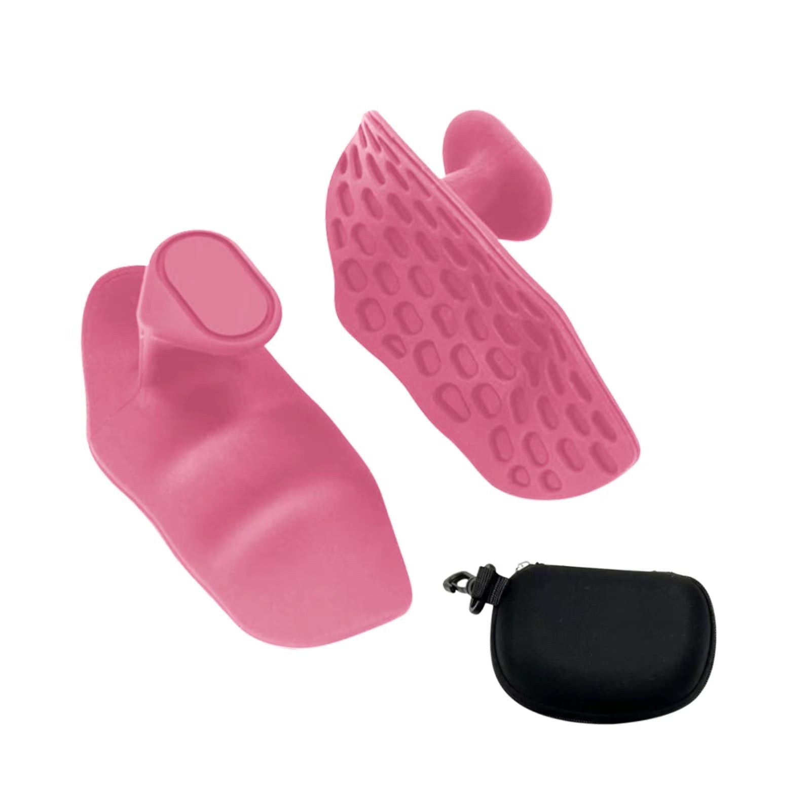 Silicone Hand Gripper Strengthener Forearm Gym Grips Fingerless Hand Grips Protection for Weight Lifting Gym Workout